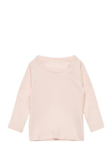 Rib Jersey Classic Longsleeve Shirt Pink Copenhagen Colors