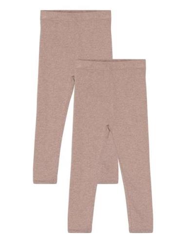 Melange 2-Pack Leggings Beige Copenhagen Colors