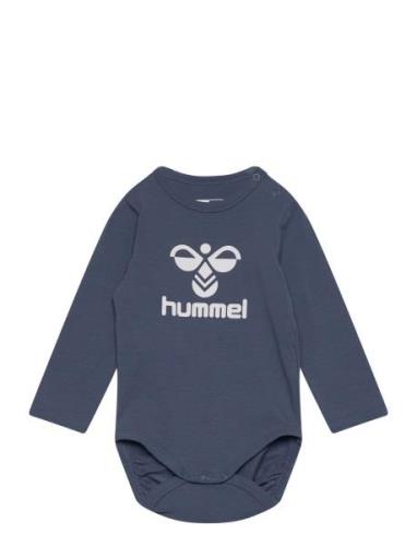 Hmlflips Body L/S Blue Hummel