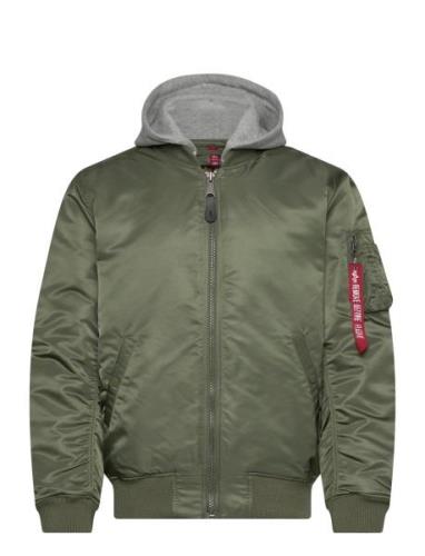 Ma-1 Zh Back Emb Green Alpha Industries