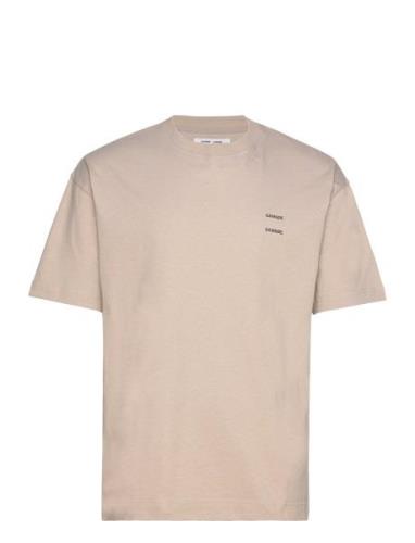 Joel T-Shirt 11415 Beige Samsøe Samsøe