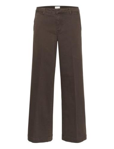 Laramw 149 Wide Pant Brown My Essential Wardrobe