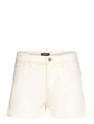 Shorts Denim Louise Ecru White Lindex