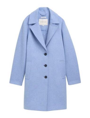 Long Coat Blue Tom Tailor