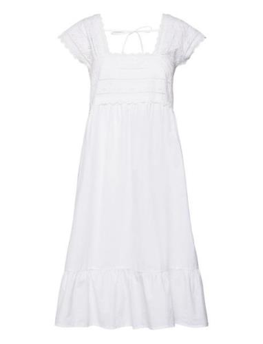 Nightdress Broderie Anglaise White Lindex