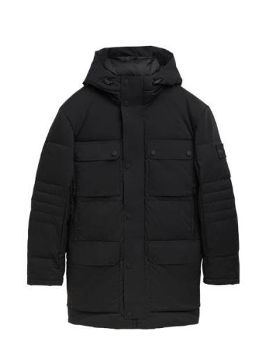 Hybrid Down Parka Black Tom Tailor