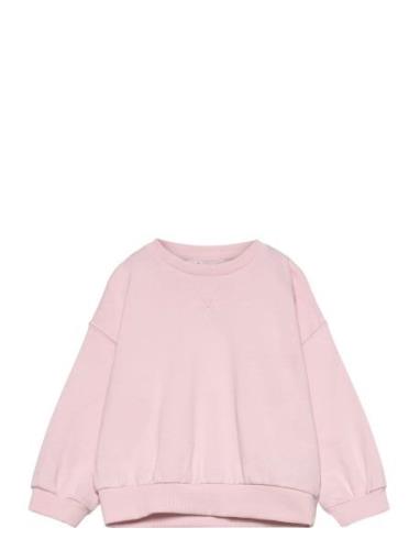 Cotton Sweatshirt Pink Mango