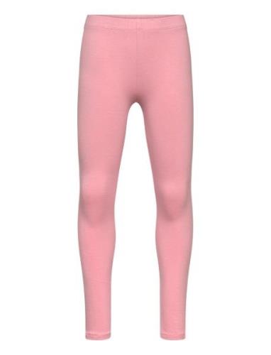 Essential Cotton Leggings Pink Mango