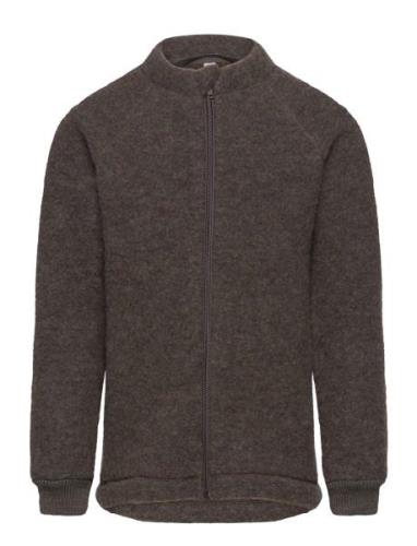 Wool Jacket Brown Mikk-line