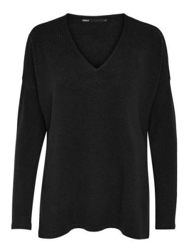 Onlamalia Ls V-Neck Cc Knt Black ONLY