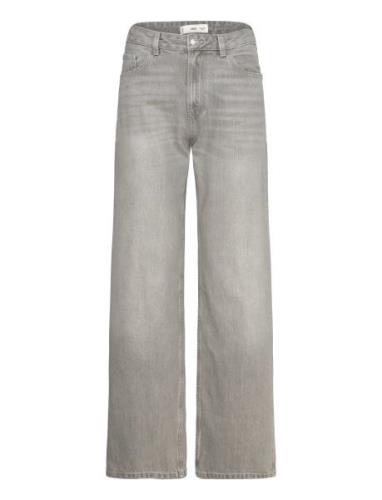 Miami Medium-Rise Straight-Fit Jeans Grey Mango