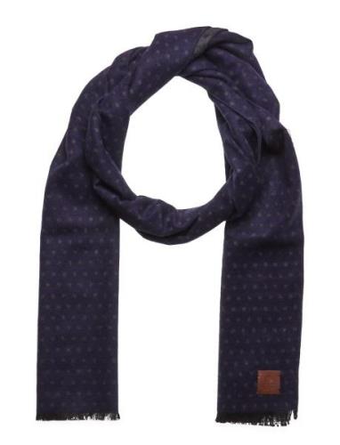 Double Face Scarf Navy Amanda Christensen