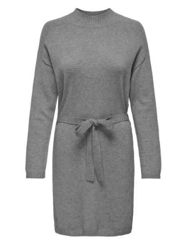 Onlleva Ls Belt Dress Ex Knt Grey ONLY