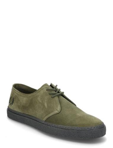 Linden Suede Green Fred Perry