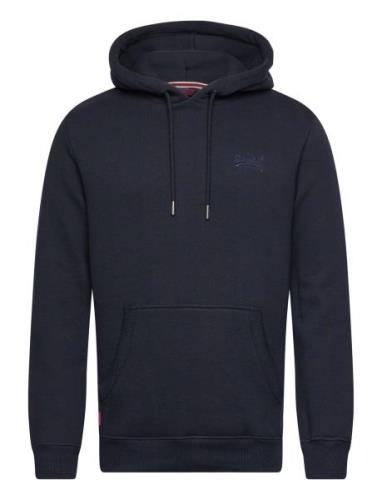 Essential Logo Hoodie Navy Superdry