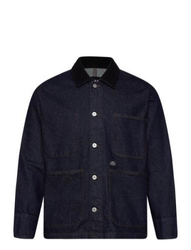 Arizona Denim Chore Jacket Navy Mads Nørgaard