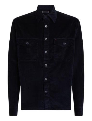 Corduroy Overshirt Navy Tommy Hilfiger