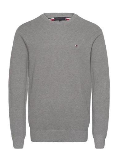 Essential Structure Crew Neck Grey Tommy Hilfiger