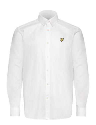 Long Sleeve Poplin Shirt White Lyle & Scott