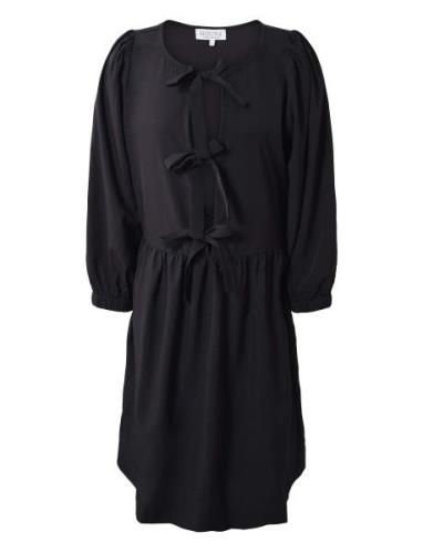 Ribbon Dress Black Hound