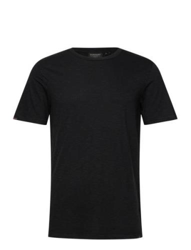 Crew Neck Slub Ss T-Shirt Black Superdry