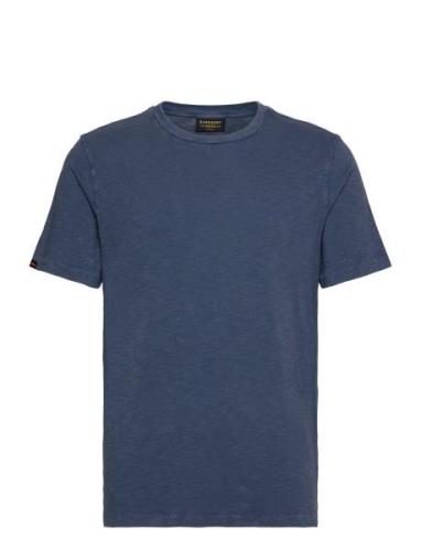 Crew Neck Slub Ss T-Shirt Navy Superdry