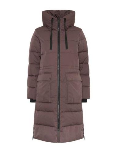 Mschpavinaria Zip Jacket Brown MSCH Copenhagen