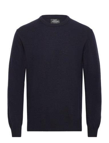 Eco Wool Karsten Knit Navy Mads Nørgaard