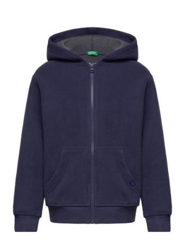 Jacket W/Hood L/S Navy United Colors Of Benetton