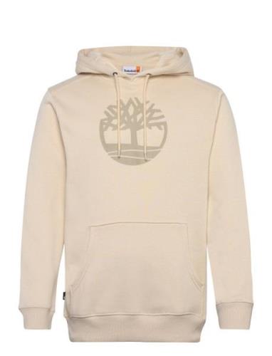 Kennebec River Tree Logo Hoodie Angora Beige Timberland