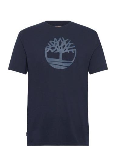 Kennebec River Tree Logo Short Sleeve Tee Dark Sapphire/Dark Denim Nav...