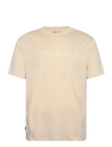 Hampthon Short Sleeve Tee Angora Beige Timberland