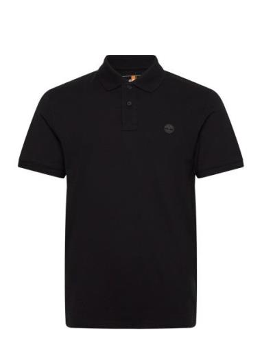 Pique Short Sleeve Polo Black Timberland