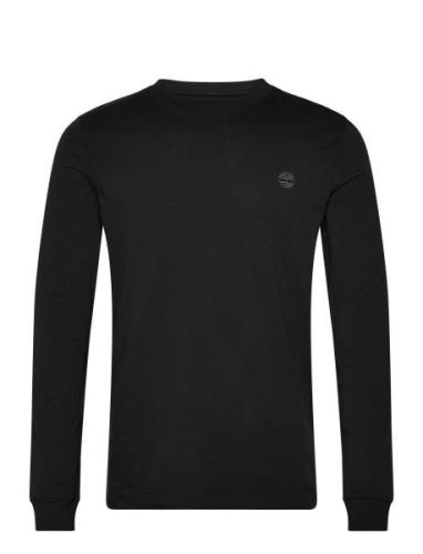 Dunstan River Long Sleeve Tee Black/Pavement Black Timberland