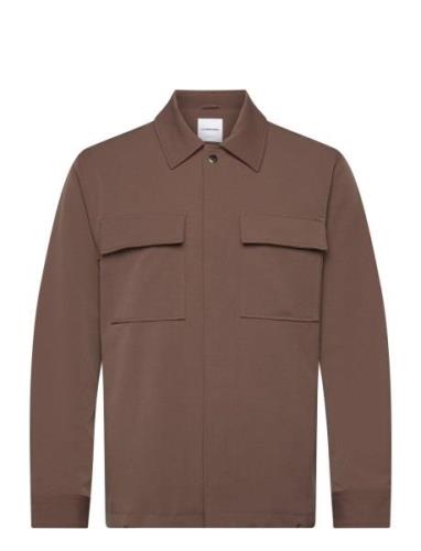 Pocket Overshirt Brown Lindbergh