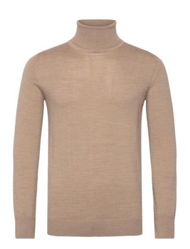 Bs Saturn Regular Fit Knitwear Beige Bruun & Stengade