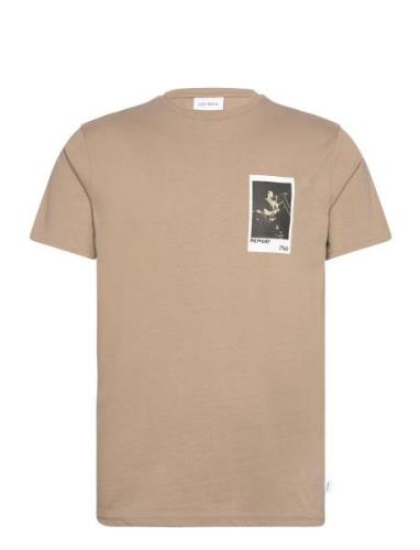 Memory T-Shirt Beige Les Deux