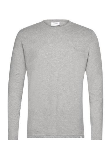 Nørregaard Ls T-Shirt Tonal Grey Les Deux