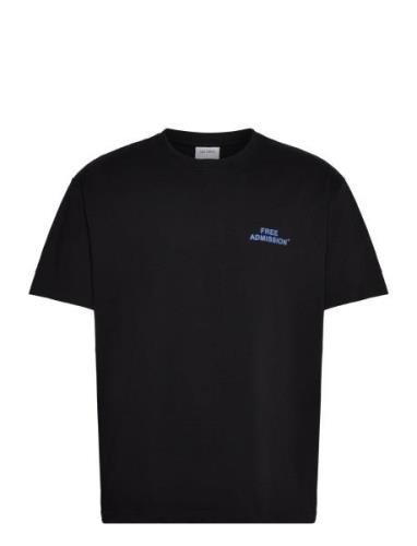 Late Night Service T-Shirt Black Les Deux