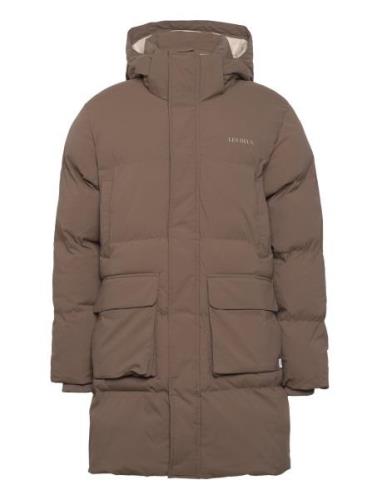 Montreal Parka Puffer Coat Brown Les Deux