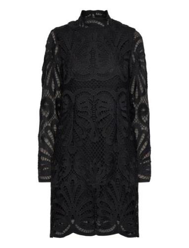 Mskarisa Short Lace Dress Black Minus