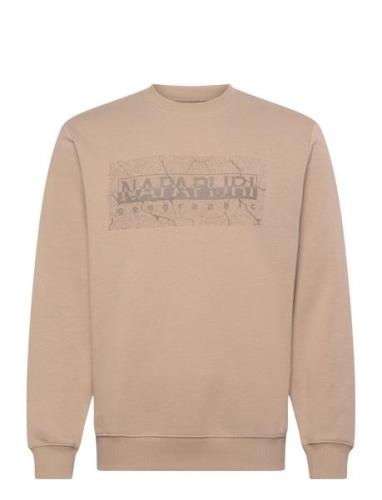 Albula Sweatshirt Beige Napapijri