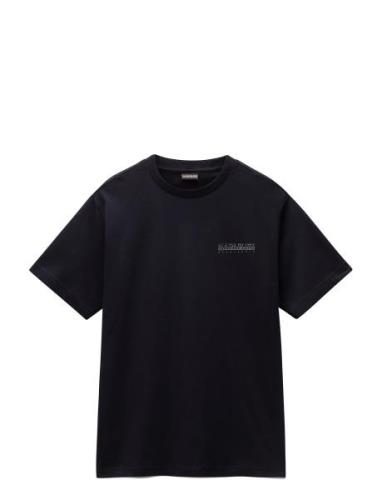 Albula Short Sleeve T-Shirt Black Napapijri