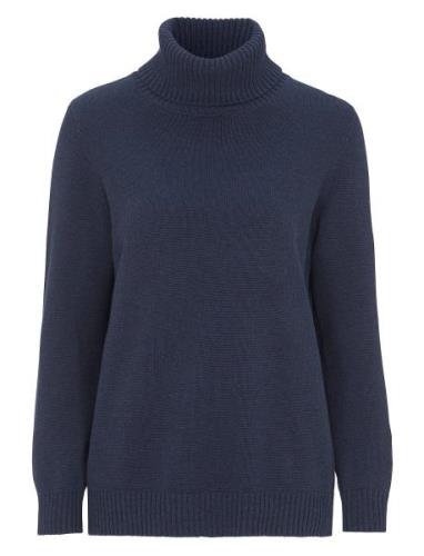 Caroline Turtleneck Navy Newhouse