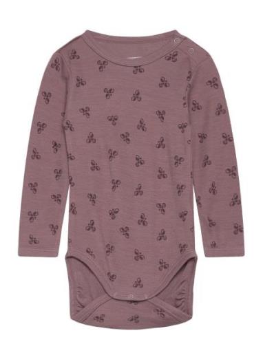 Hmlbambo Body Ls Pink Hummel