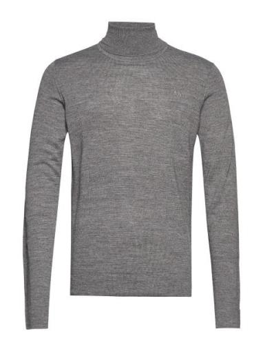 Merino Knit Roll Neck Grey Lindbergh