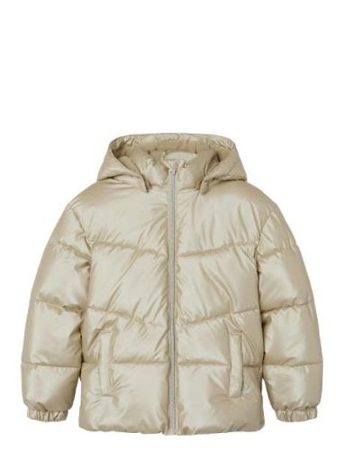 Nkfmaggy Puffer Jacket Shiny Gold Name It