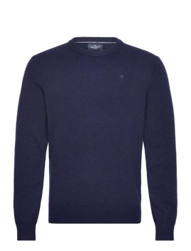 Lambswool Crew Navy Hackett London