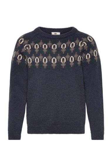 Pullover Knit Navy En Fant