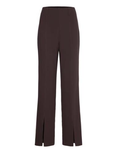 Whisper Front Split Trouser Brown French Connection